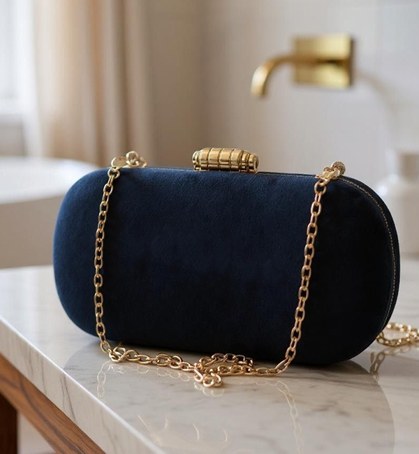 Midnight Medina Clutch